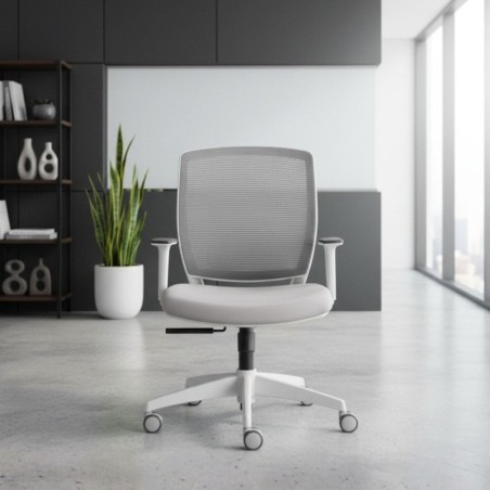 Compra Silla Escritorio Gris Al Mejor Precio - Montiel