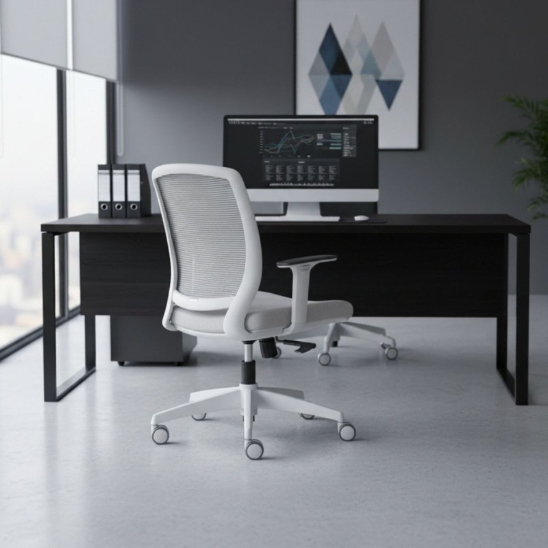 Compra Silla Escritorio Gris Al Mejor Precio - Montiel