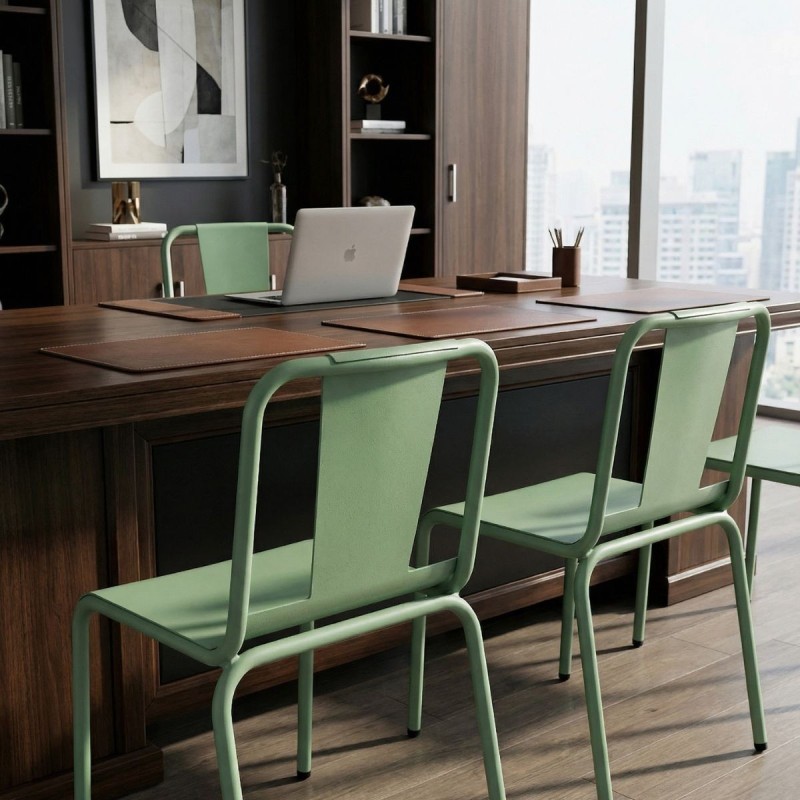 Silla Confidente Metálica en Mate MM1772 - Montiel