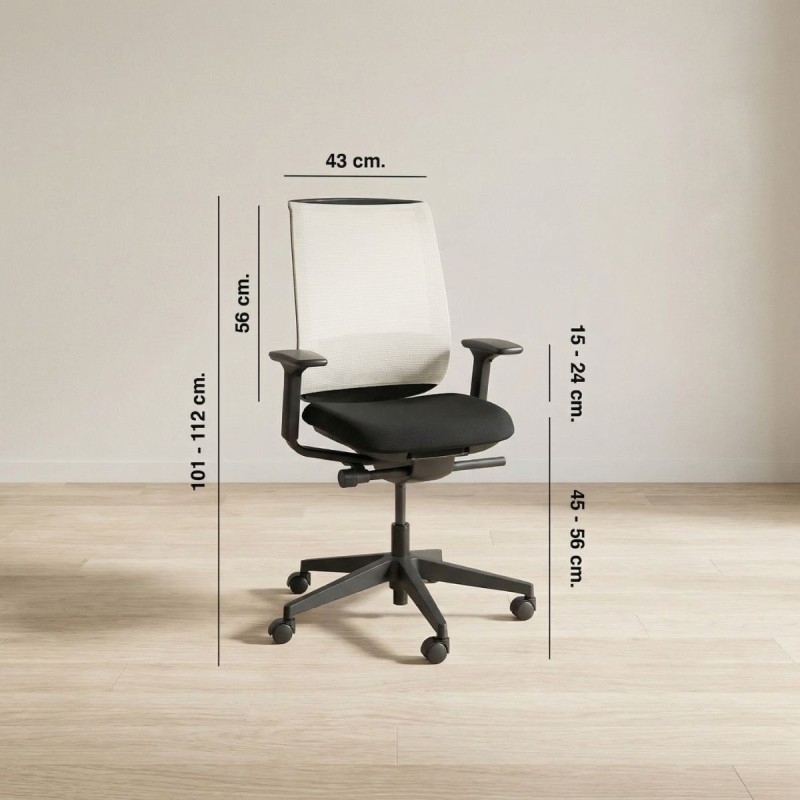 Silla Giratoria Negra Reply de Steelcase - Montiel