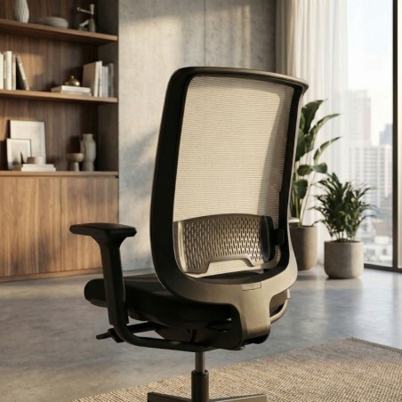 Silla Giratoria Negra Reply de Steelcase - Montiel