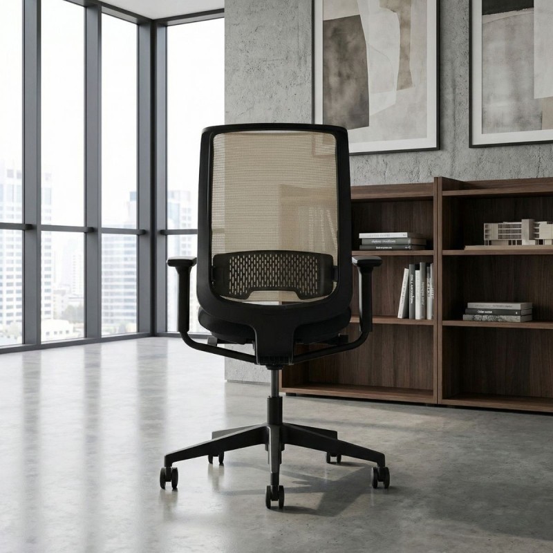 Silla Giratoria Negra Reply de Steelcase - Montiel