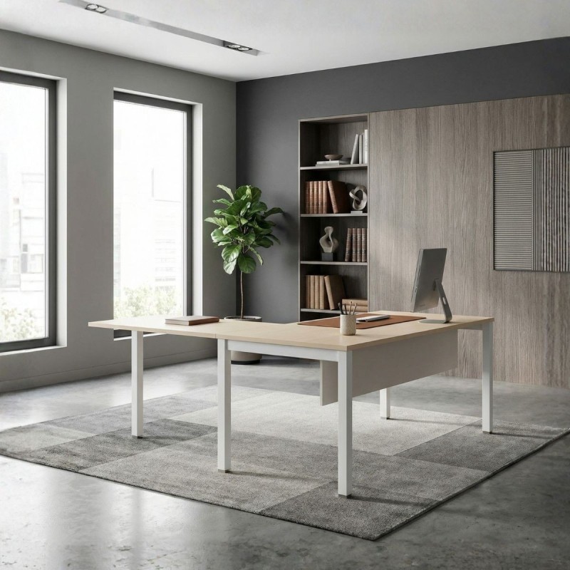 ▷ Mesa con Ala Erable Musset Basic de Kunna - Oficinas Montiel