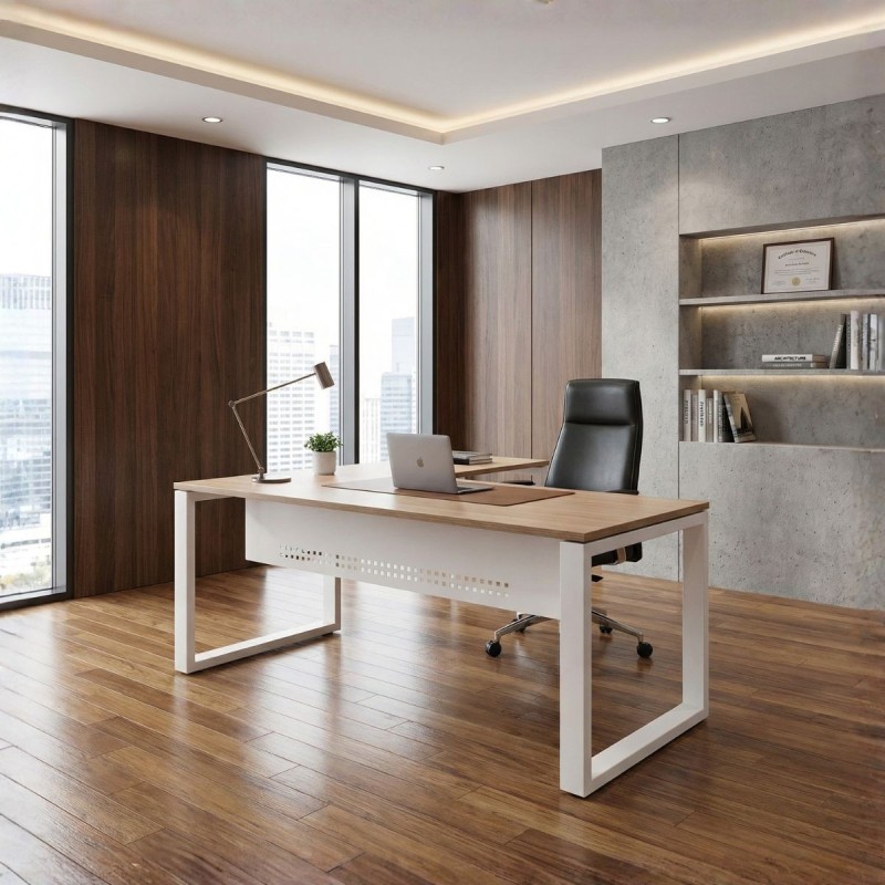 ▷ Mesa en L de Oficina Evolution de Kunna - Montiel