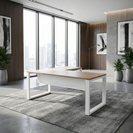 ▷ Mesa en L de Oficina Evolution de Kunna - Montiel