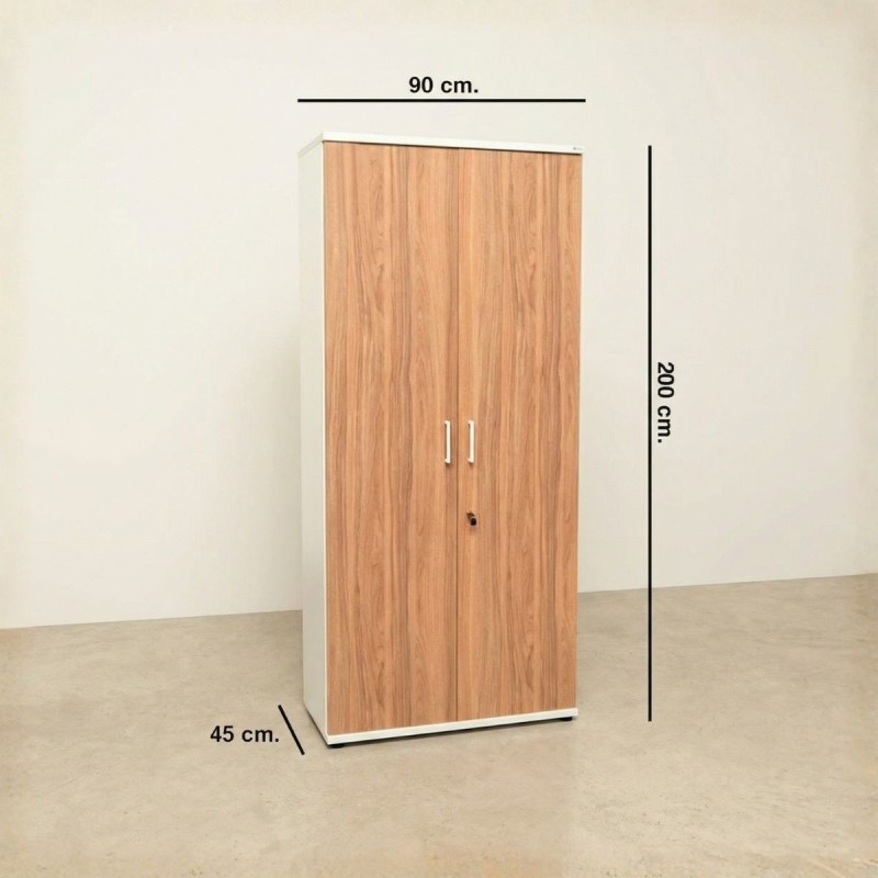Armario Madera Alto con Bastidor de Kunna - Oficinas Montiel