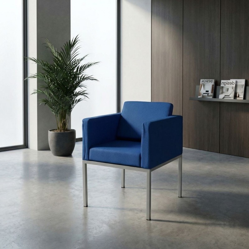 Sillón de Espera Azul de DelaOliva - Montiel