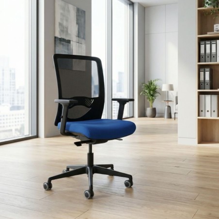 Silla Giratoria Oficina Respaldo Malla DUKE de Kunna - Montiel