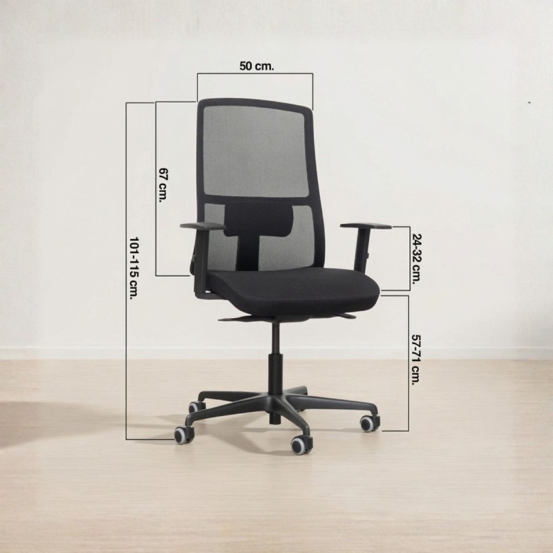 Silla Ergonómica Respaldo Malla Supra de Kunna - Montiel