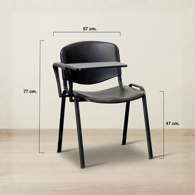 Silla con Pala de Escritura LEO 1 Polipropileno - Reoffice