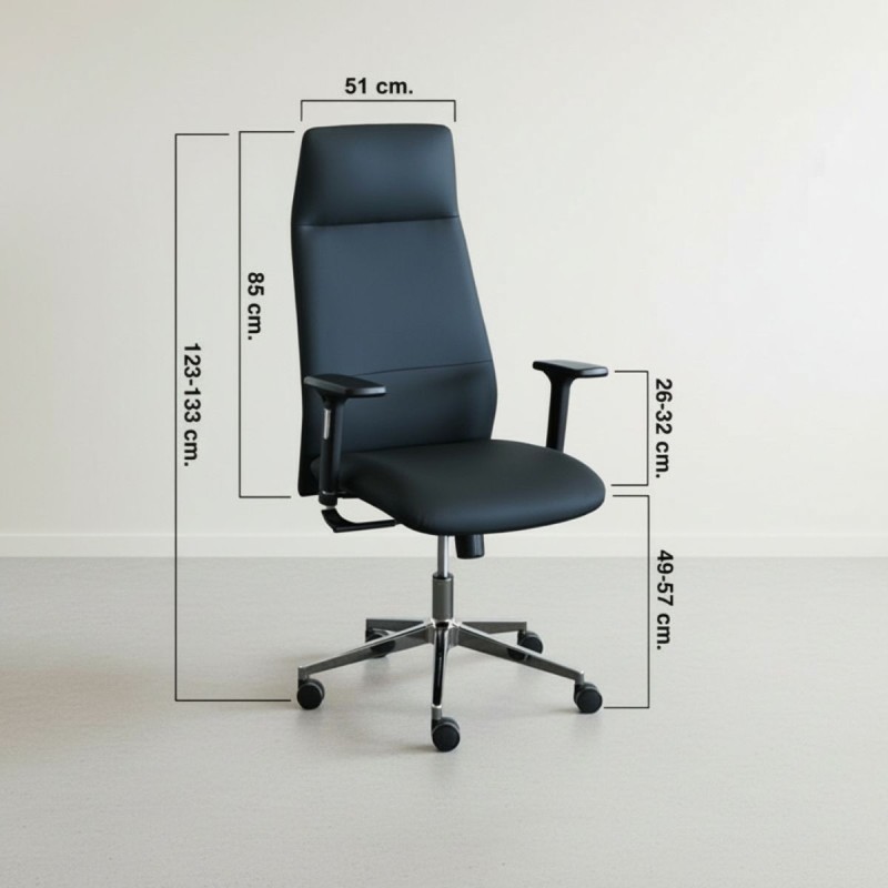 Sillón Dirección Oficina Negro de Lucontract - Montiel