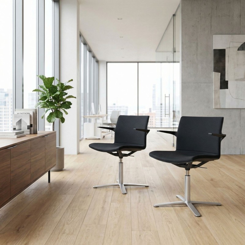 Silla Confidente Giratoria Trazo de Dynamobel - Reoffice
