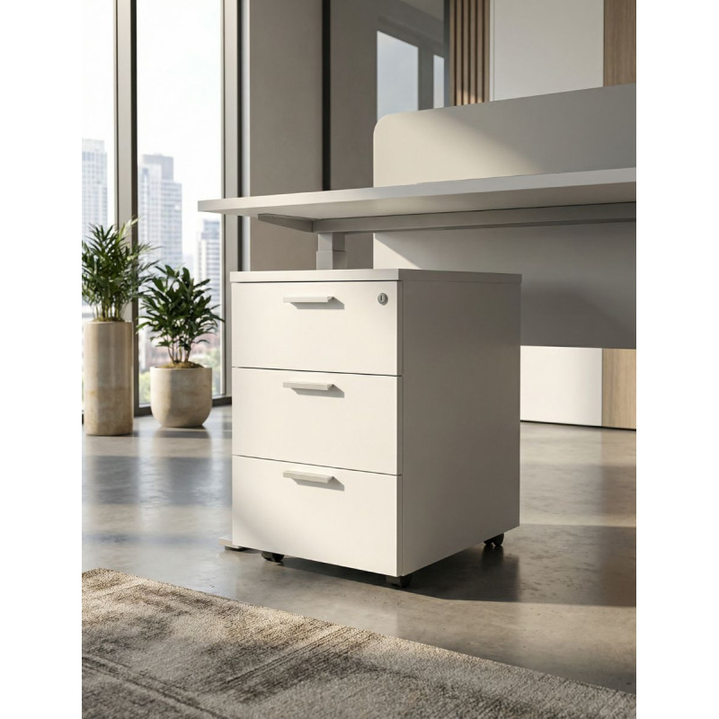 Cajonera Madera con Llave de Forma 5 - Montiel