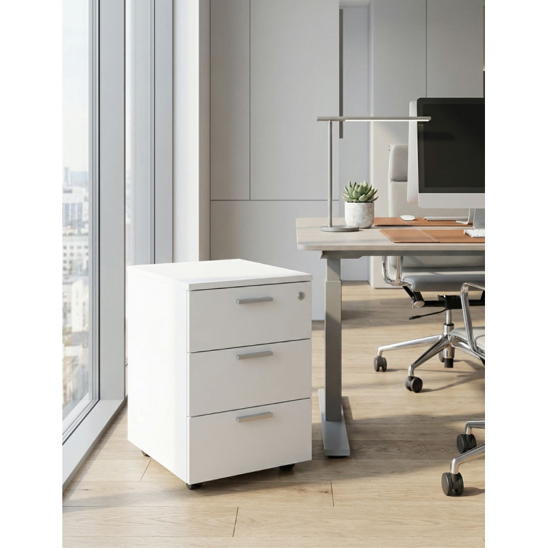 Cajonera Madera con Llave de Forma 5 - Montiel