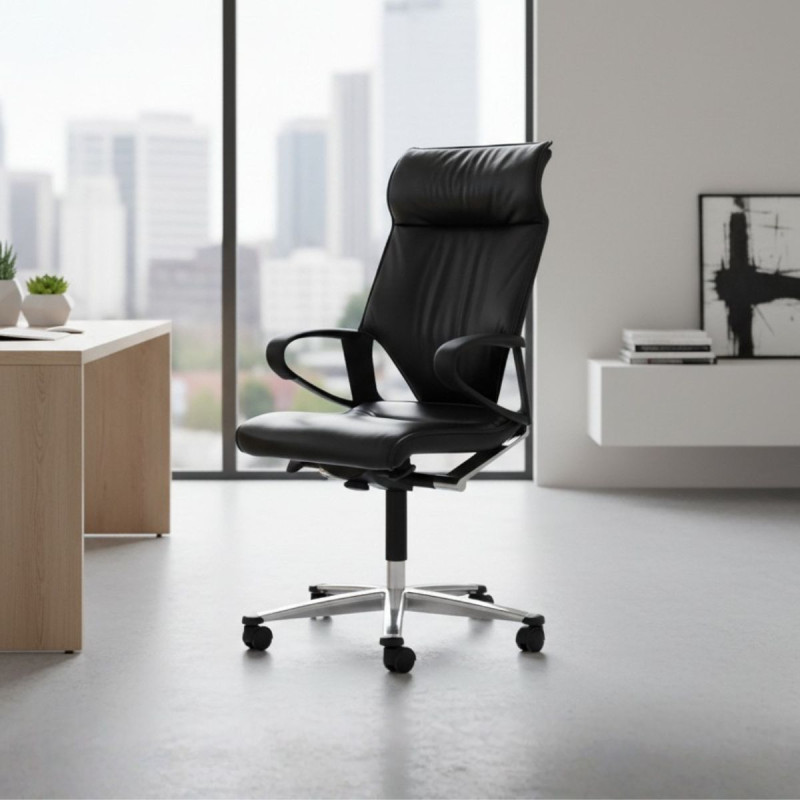 Sillón Oficina PielModus Medium de Wilkhahn - Montiel