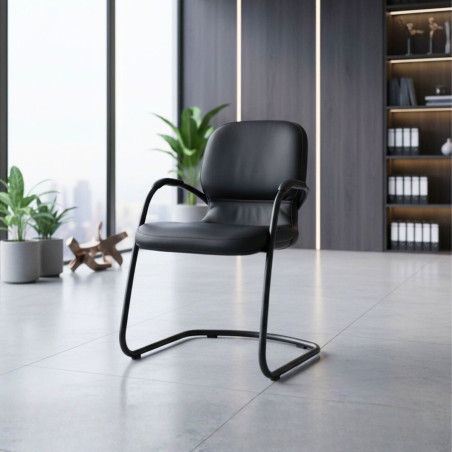 ▷ Silla Confidente Piel Sensor de Steelcase - Montiel