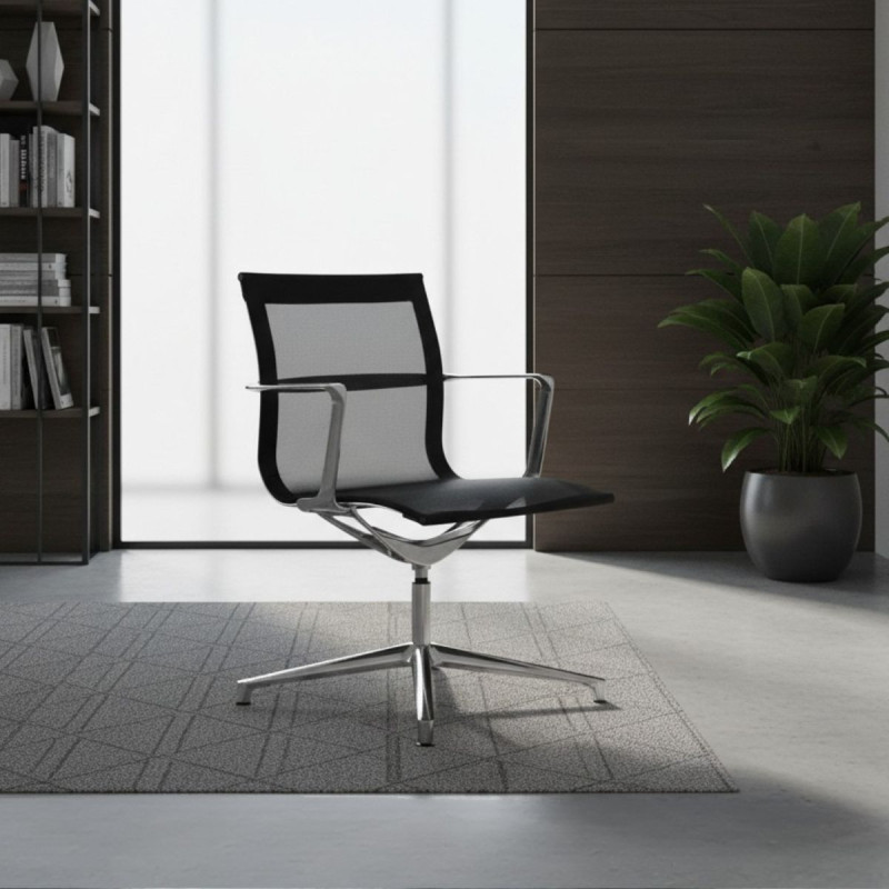 ▷ Silla Visitantes Diseño Una Chair de ICF - Montiel