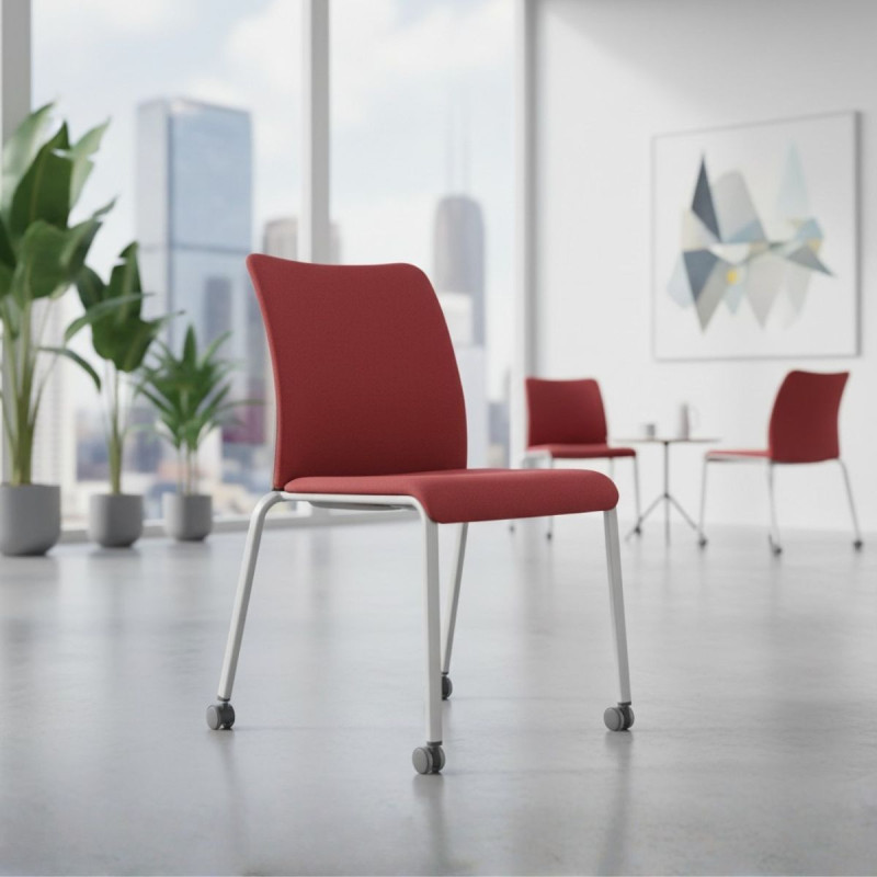 Silla Confidente con Ruedas Eastside v2 de Steelcase - Montiel