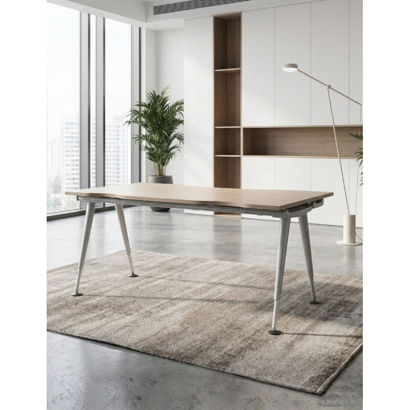 Mesa Oficina con Forma Curva Herman Miller - MONTIEL