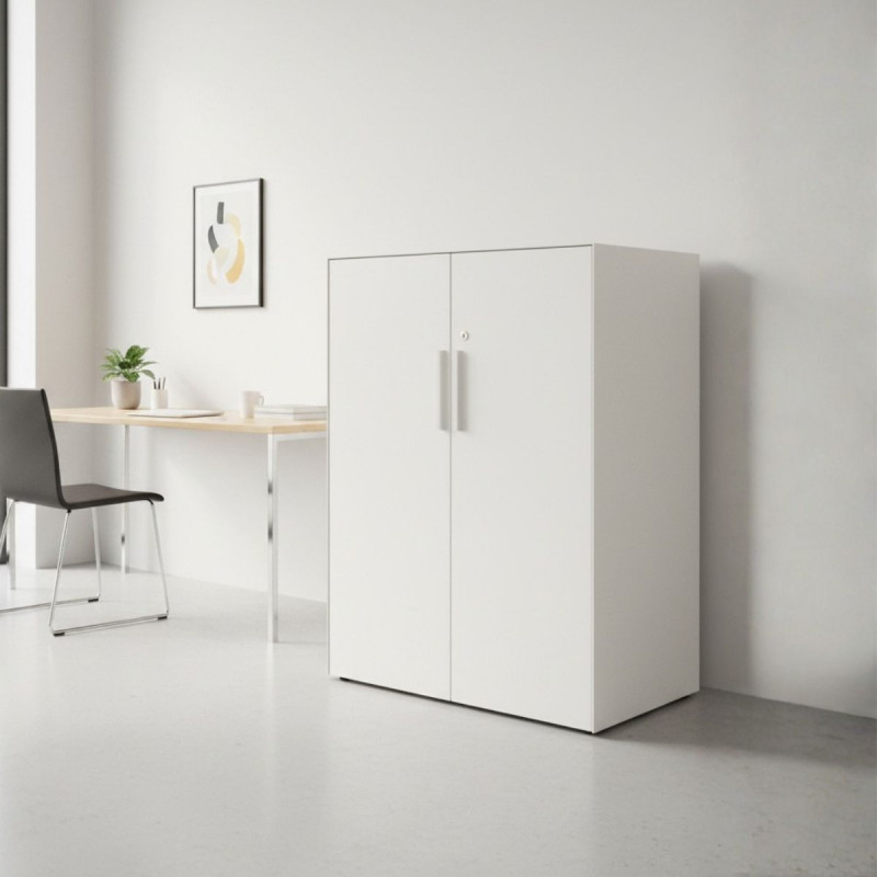 Armario Blanco Metálico Oficina de Steelcase - Montiel