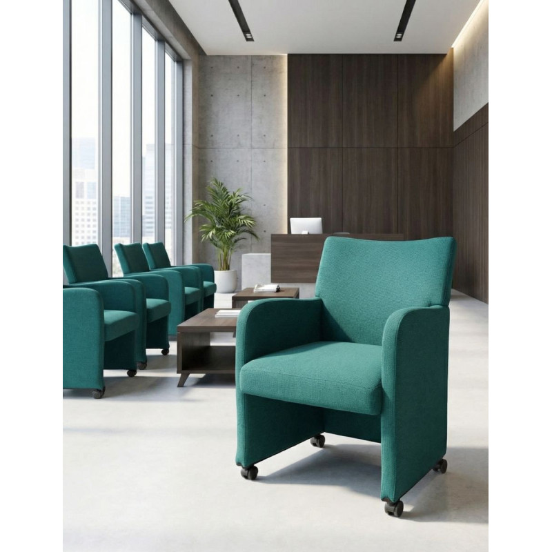 Sillón Oficina Verde MM1776 - Montiel