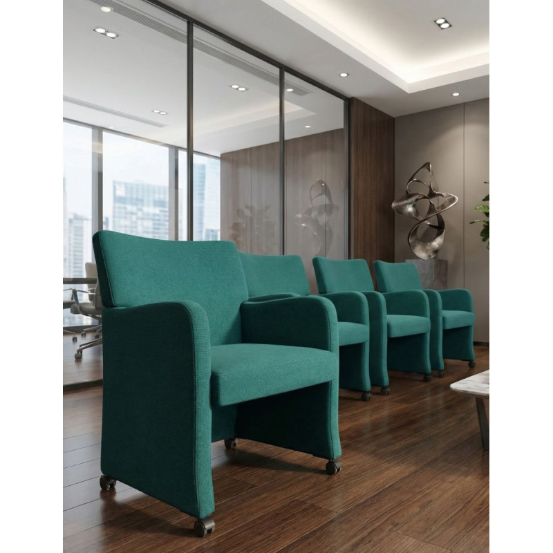 Sillón Oficina Verde MM1776 - Montiel