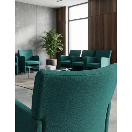 Sillón Oficina Verde MM1776 - Montiel