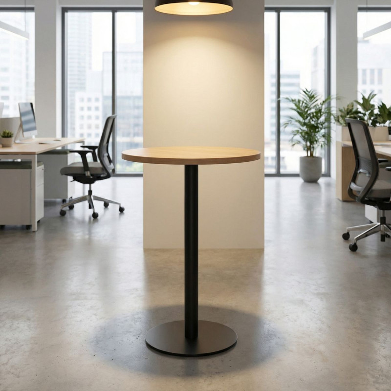 Mesa Madera Redonda Tabula de Actiu - Reoffice