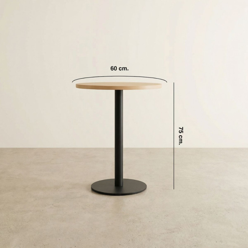 Mesa Madera Redonda Tabula de Actiu - Reoffice