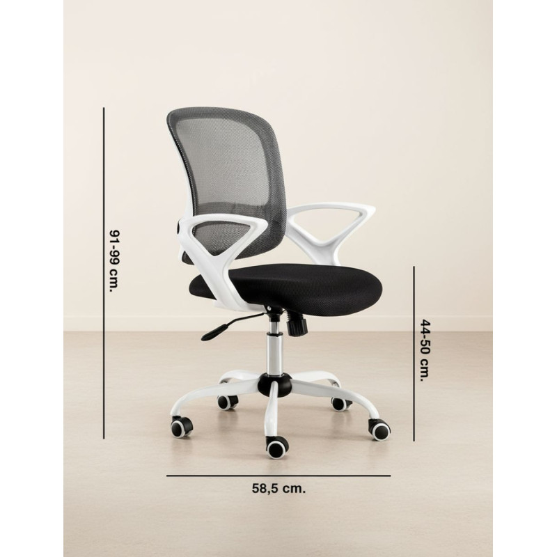 Silla Giratoria Lisboa para Ordenador de Euromof - Montiel