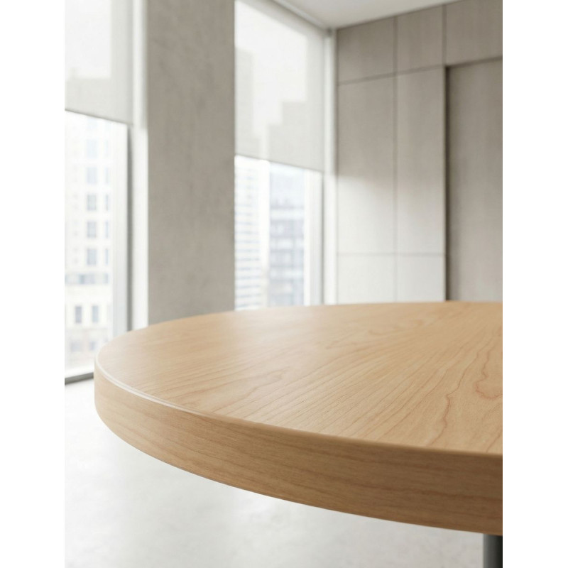 Mesa Madera Redonda Tabula de Actiu - Reoffice