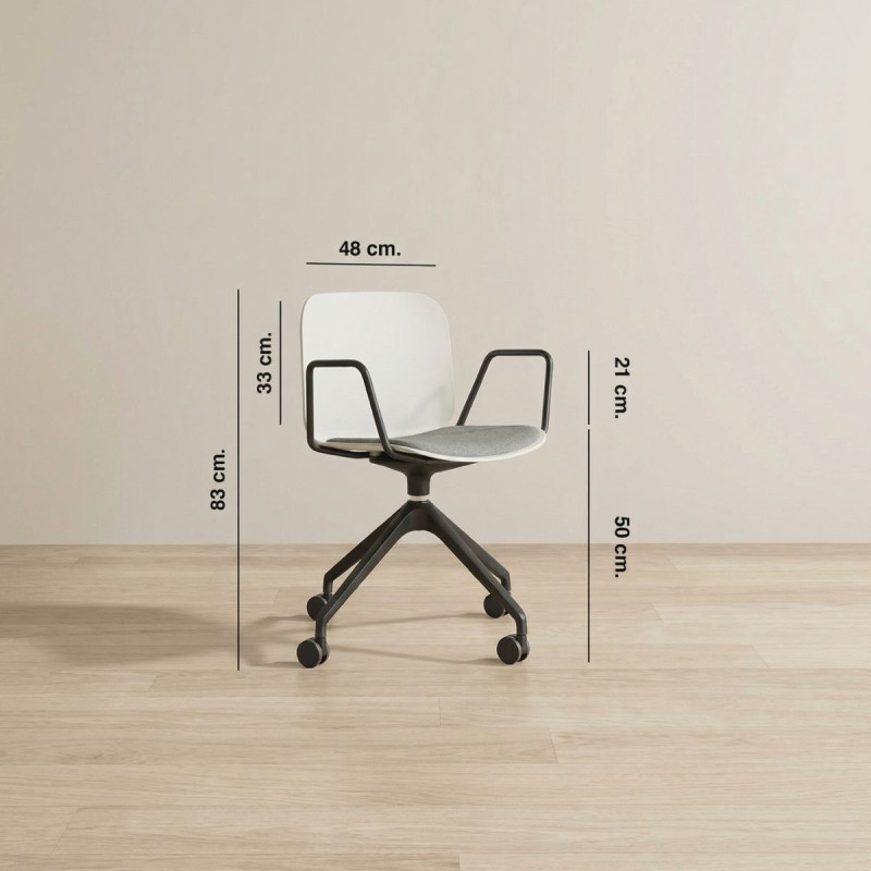 Silla Confidente para Reuniones Vent de Ofita - Reoffice