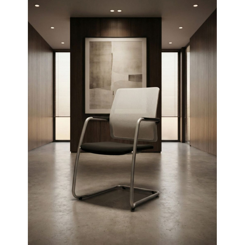 Silla confidente recepción Slat 4C de Dynamobel - Montiel