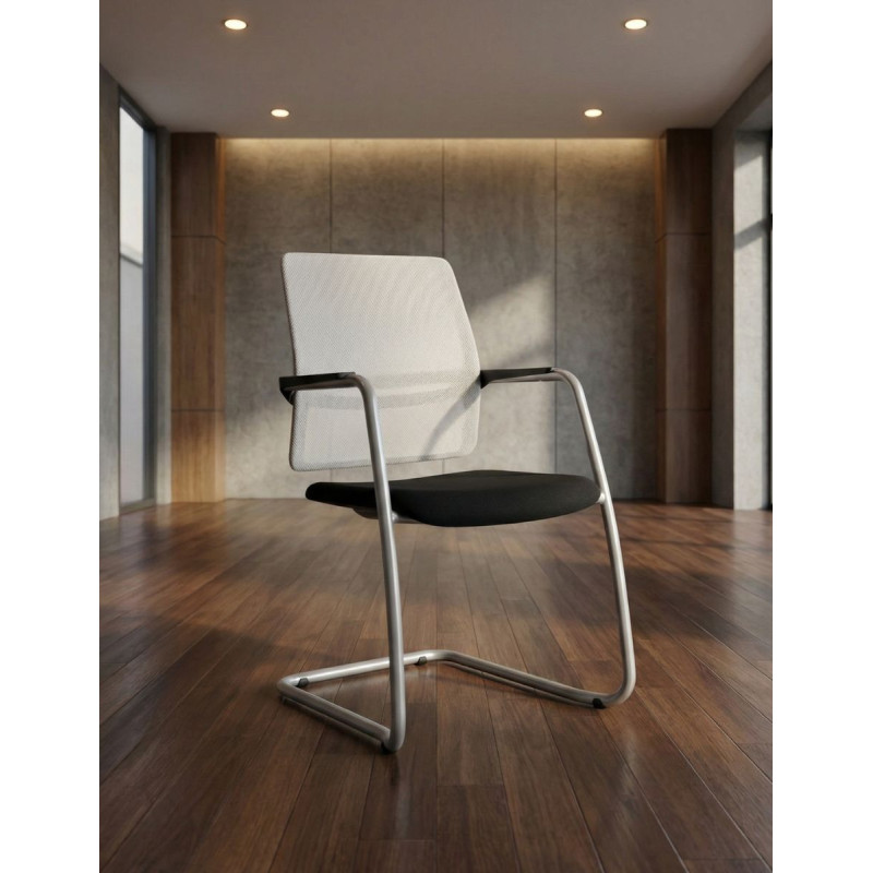 Silla confidente recepción Slat 4C de Dynamobel - Montiel