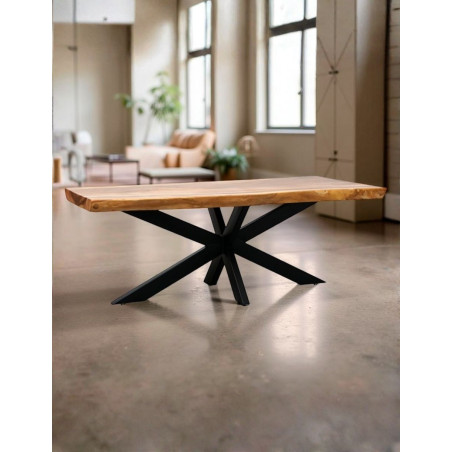 Mesa Suar 200x90 cm. de Madera Maciza - Montiel