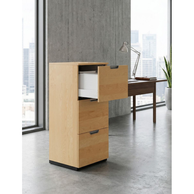 Archivador de Oficina 3 Cajones Haya MM1786 de Montiel