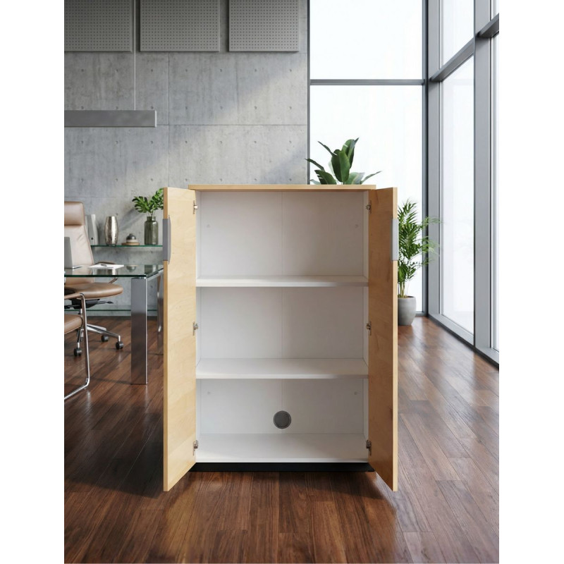 Armario de Oficina 120x80 cm. de Madera MM1788 de Montiel