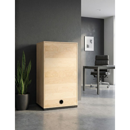 Armario de Oficina 120x80 cm. de Madera MM1788 de Montiel