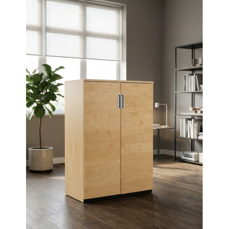 Armario de Oficina 120x80 cm. de Madera MM1788 de Montiel