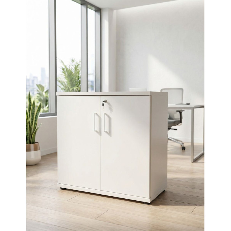 Armario Bajo de Oficina con Llave de Kunna - Montiel