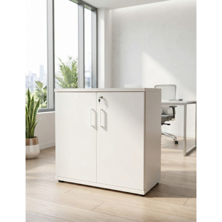 Armario Bajo de Oficina con Llave de Kunna - Montiel