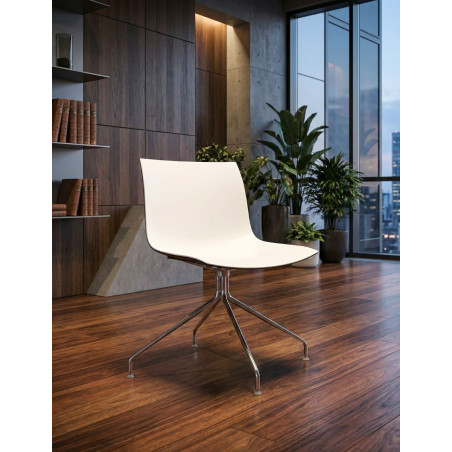 Silla Confidente Bicolor Catifa de Arper - Montiel