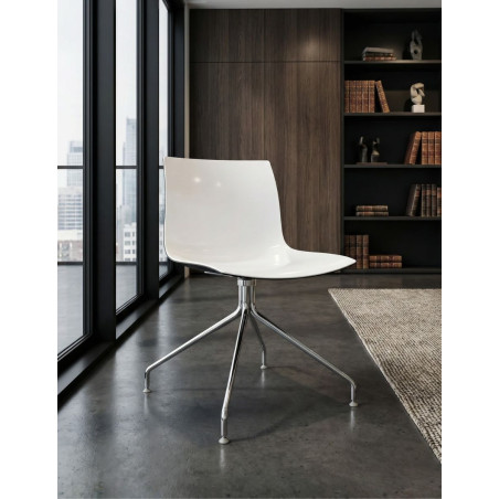 Silla Confidente Bicolor Catifa de Arper - Montiel