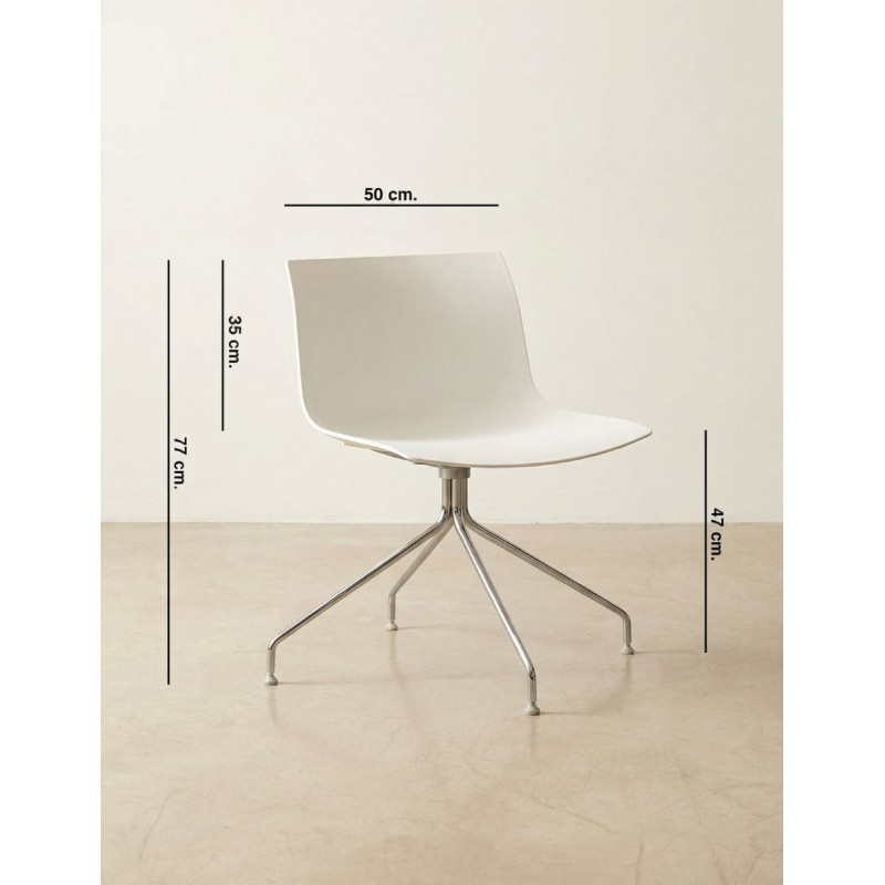 Silla Confidente Bicolor Catifa de Arper - Montiel