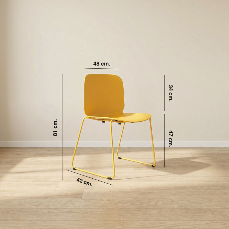 Silla Confidente sin brazos Vent de Ofita - Reoffice