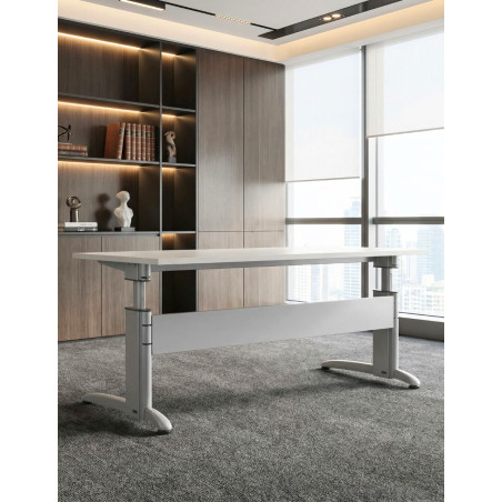 Mesa Doue Blanca Regulable 160cm | Montiel