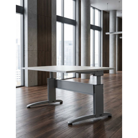 Mesa Doue Blanca Regulable 160cm | Montiel