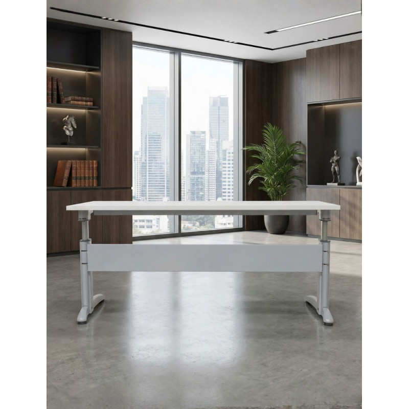 Mesa Doue Blanca Regulable 160cm | Montiel