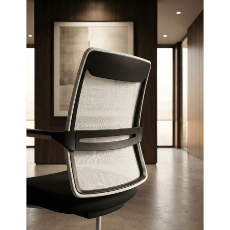 Silla confidente recepción Slat 4C de Dynamobel - Montiel