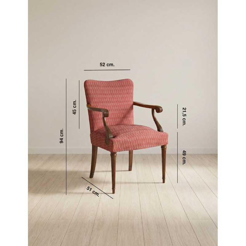 Sillón Vintage Tela MM1792 - Montiel